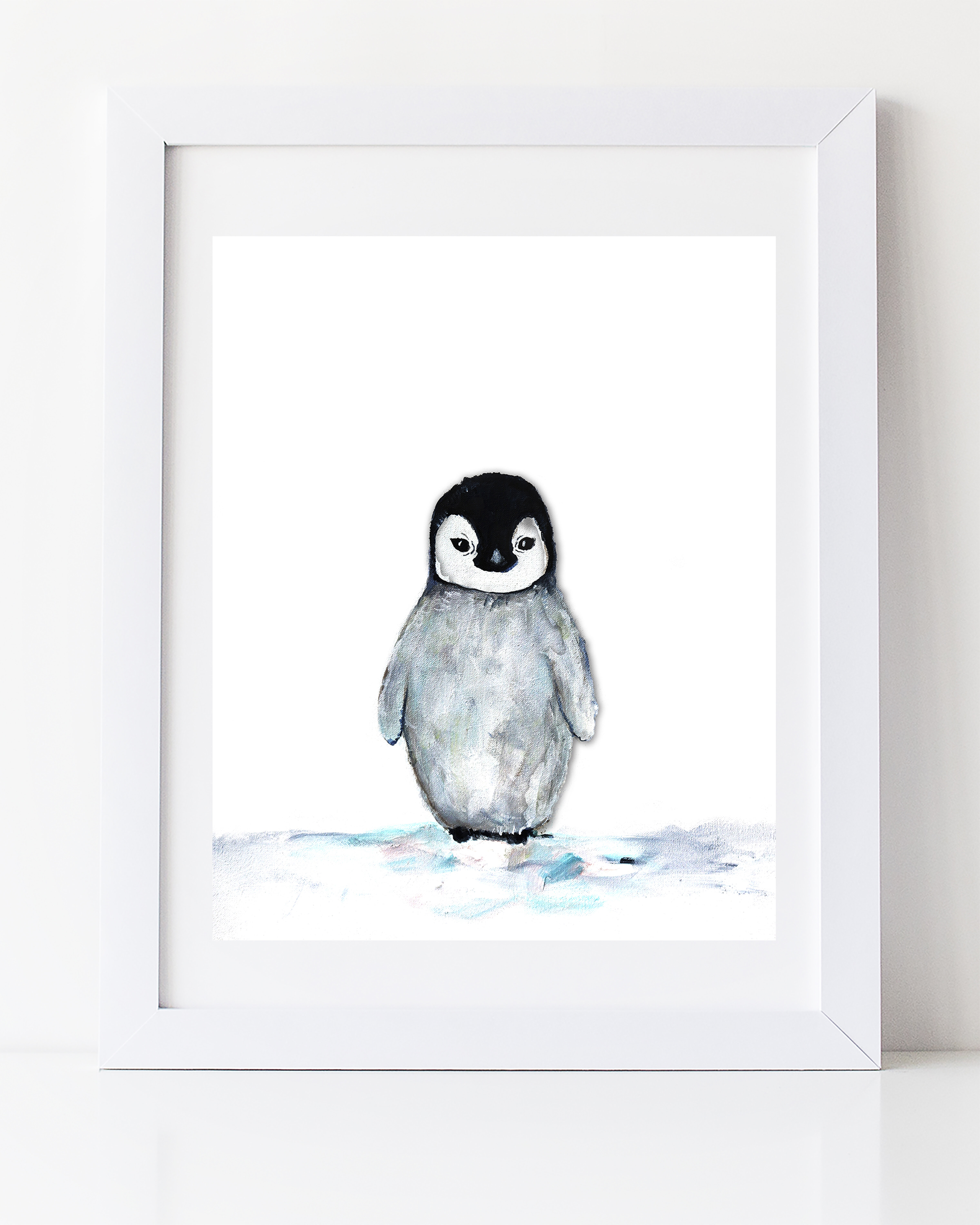 Harriet Bee Askerby Baby Penguin Paper Print Wayfair