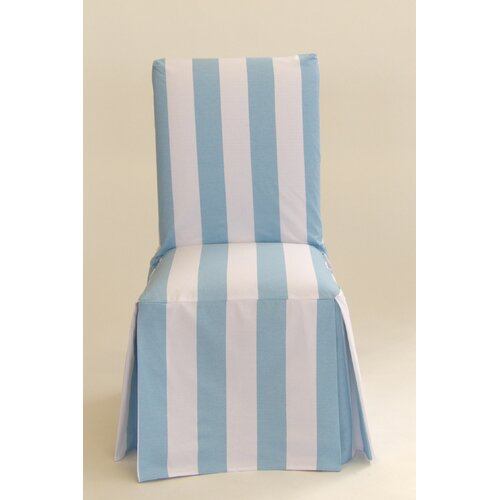 teal chair slipcover