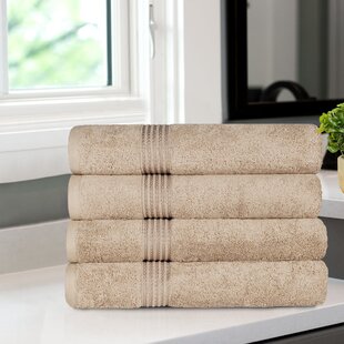 6 new cotton blend 20x40 white hotel platinum bath towels hotel spa resort irg 