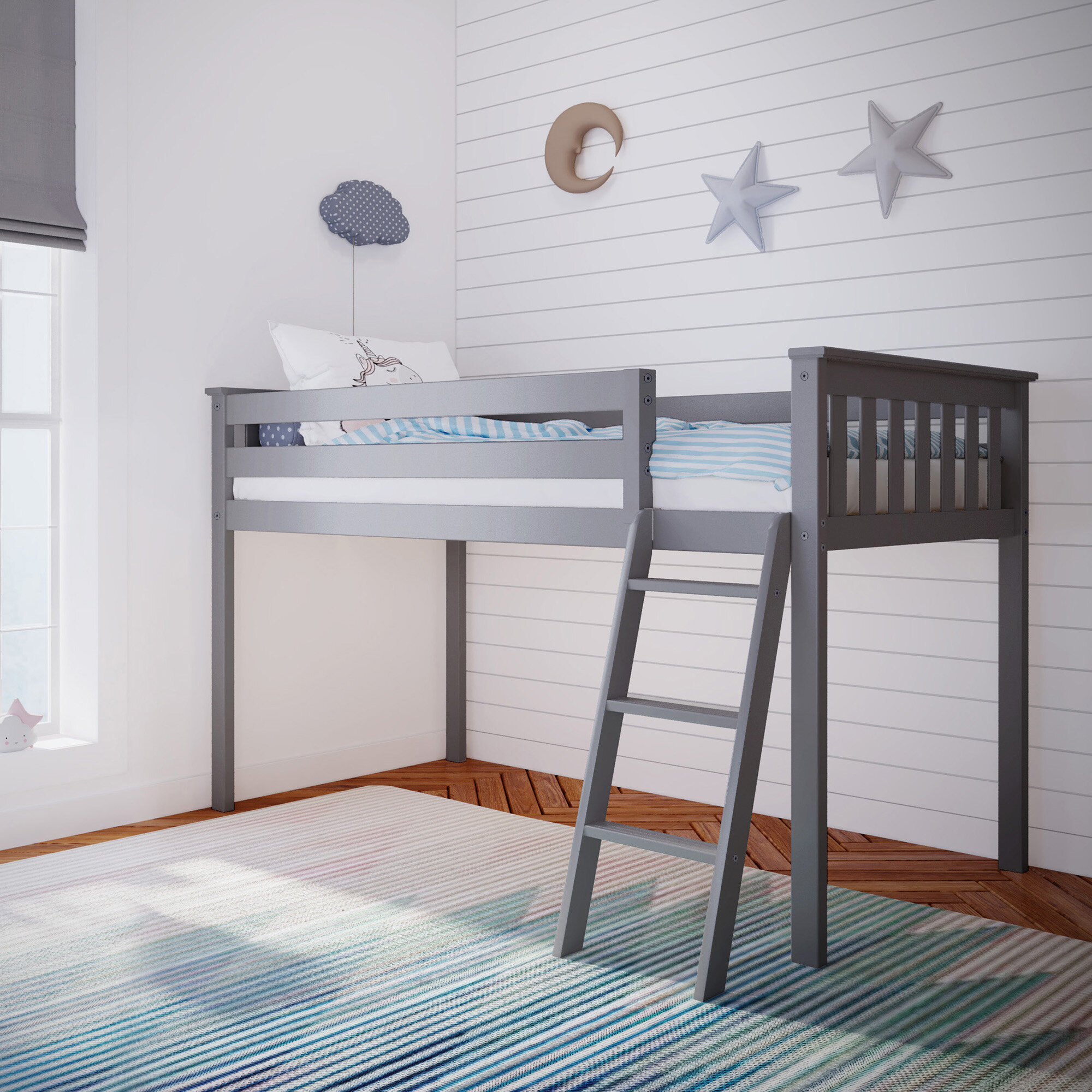 double loft beds for small rooms