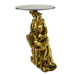 Lady Figurine End Table by Three Star Im/Ex Inc.
