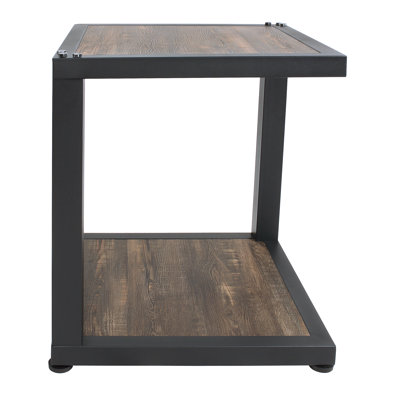 Anayiah Frame End Table with Storage