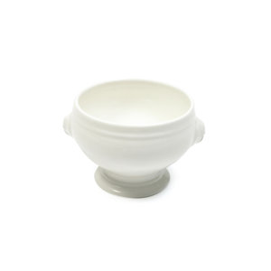 White Basics 14 oz. Lion Soup Bowl (Set of 6)