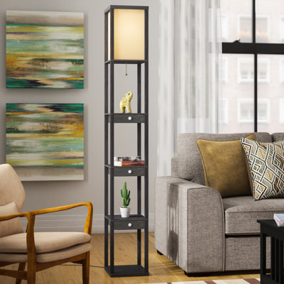 Zipcode Design Adairsville 72 Inch Column Floor Lamp