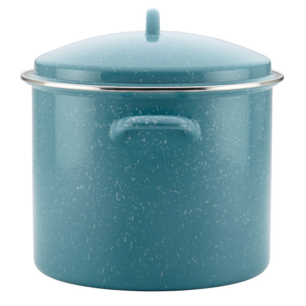 Paula Deen 12 qt. Stock Pot with Lid & Reviews | Wayfair