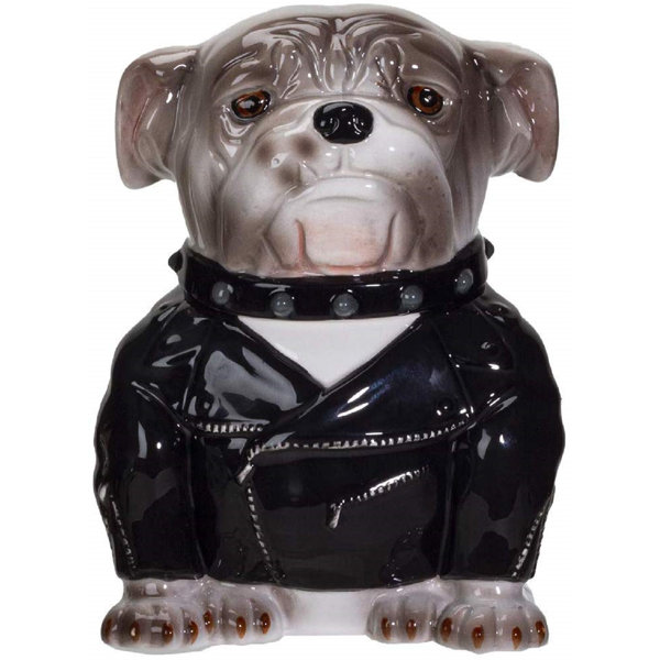 french bulldog treat jar