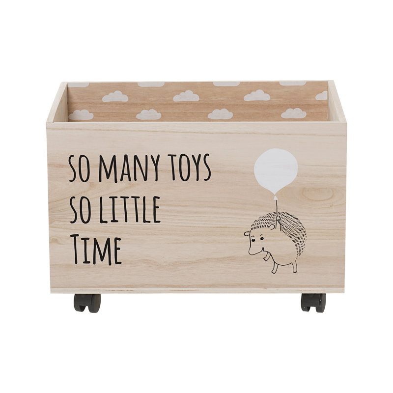 toy box with wheels