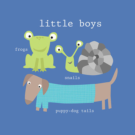 Oopsy Daisy Frogs Snails And Puppy Dog Tails Canvas Art Wayfair