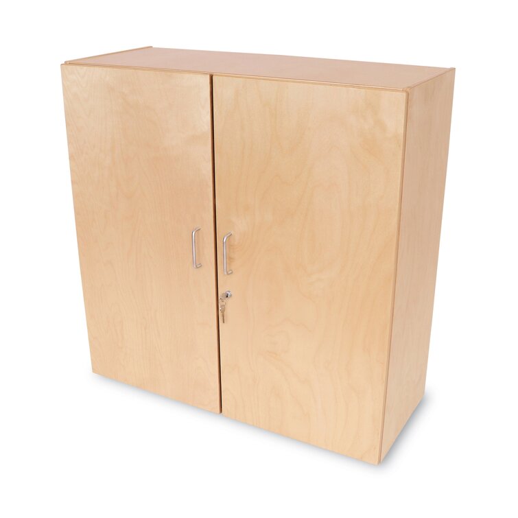 Whitney Bros. 3 Compartment Classroom Cabinet with Doors | Wayfair.ca