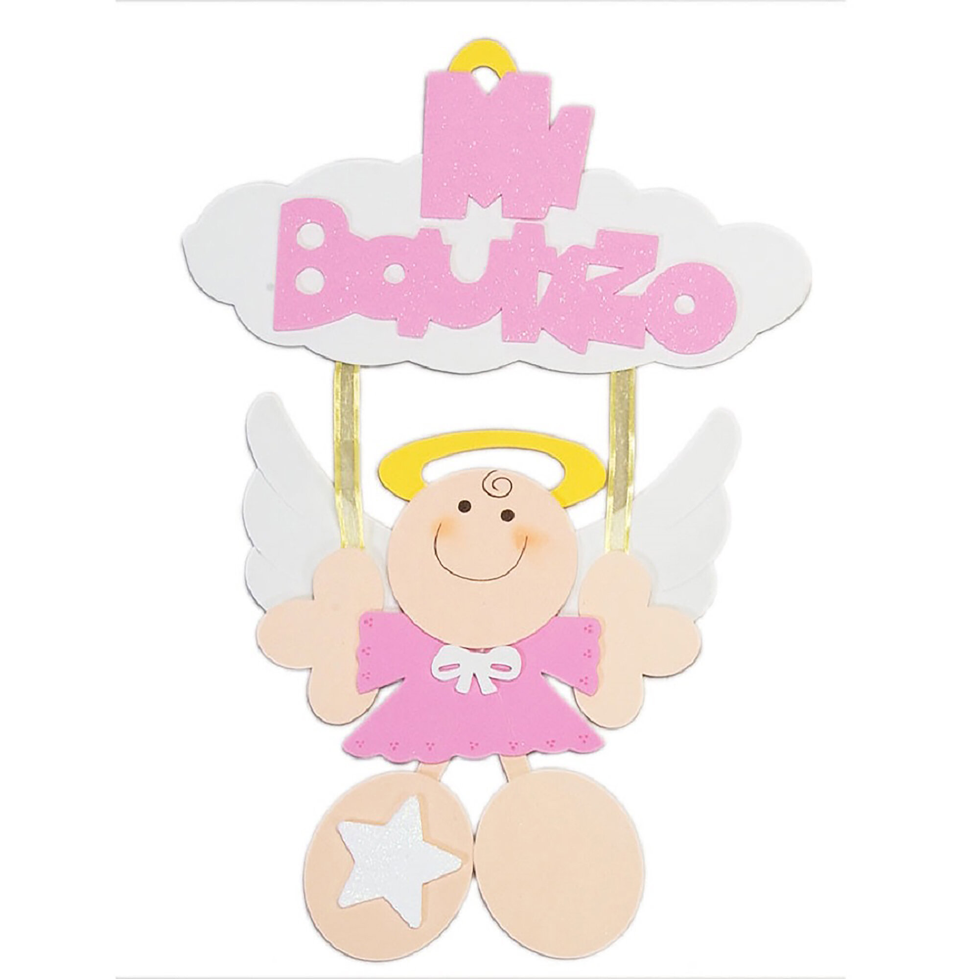 Bala 24 Piece Mi Bautizo Angel Boy Decoration Sign Centerpiece Wayfair