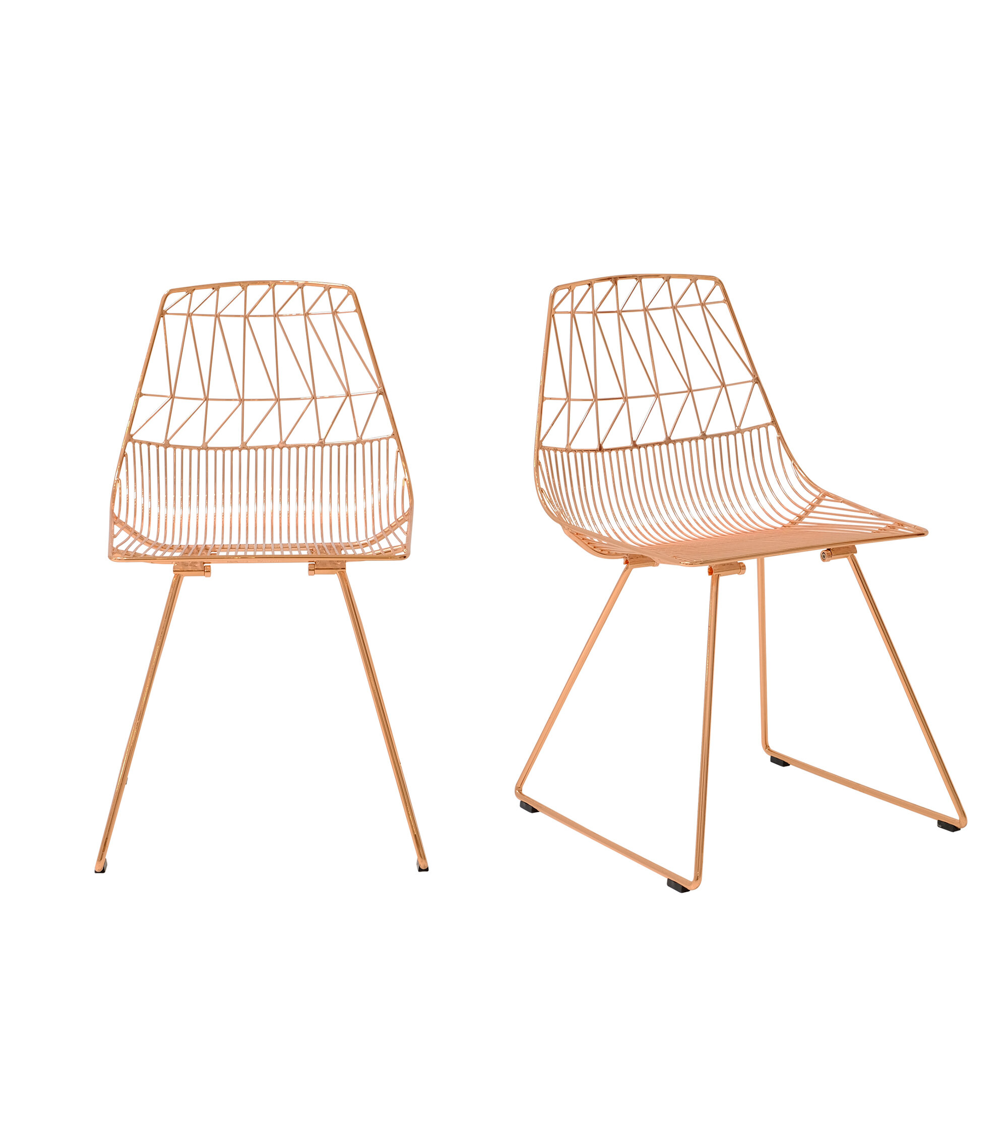 metal slat chairs