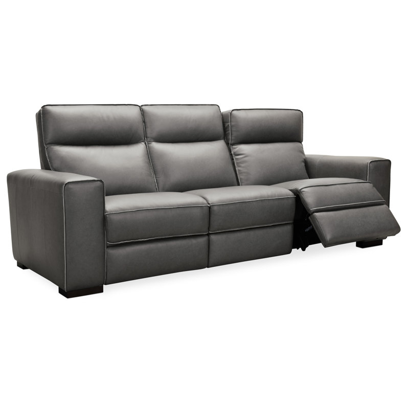 Furniture Braeburn Leather Reclining Sofa Wayfair Braeburn Leather Reclining Sofa