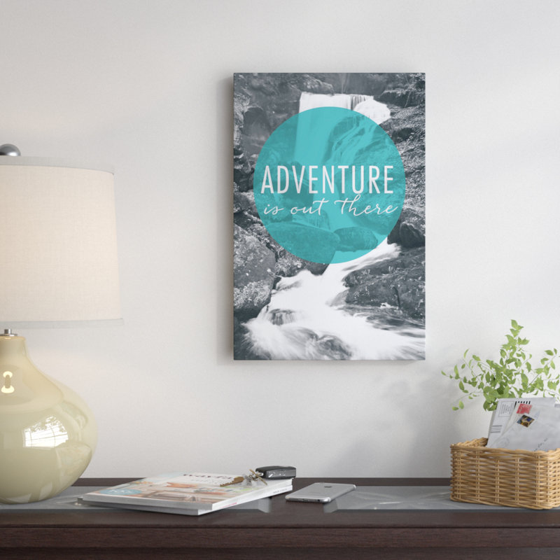 East Urban Home Adventure Is Out There Graphic Art On Wrapped
