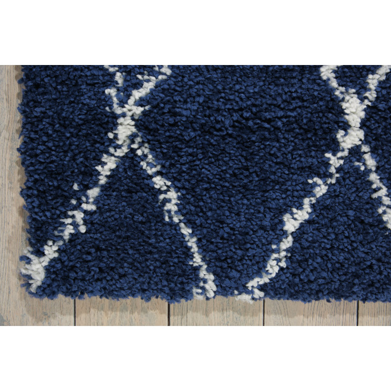 Calvin Klein Rugs Riad Navy/White Area Rug Wayfair
