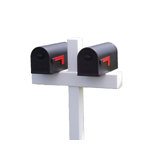 Double Door Mailbox With Post Wayfair