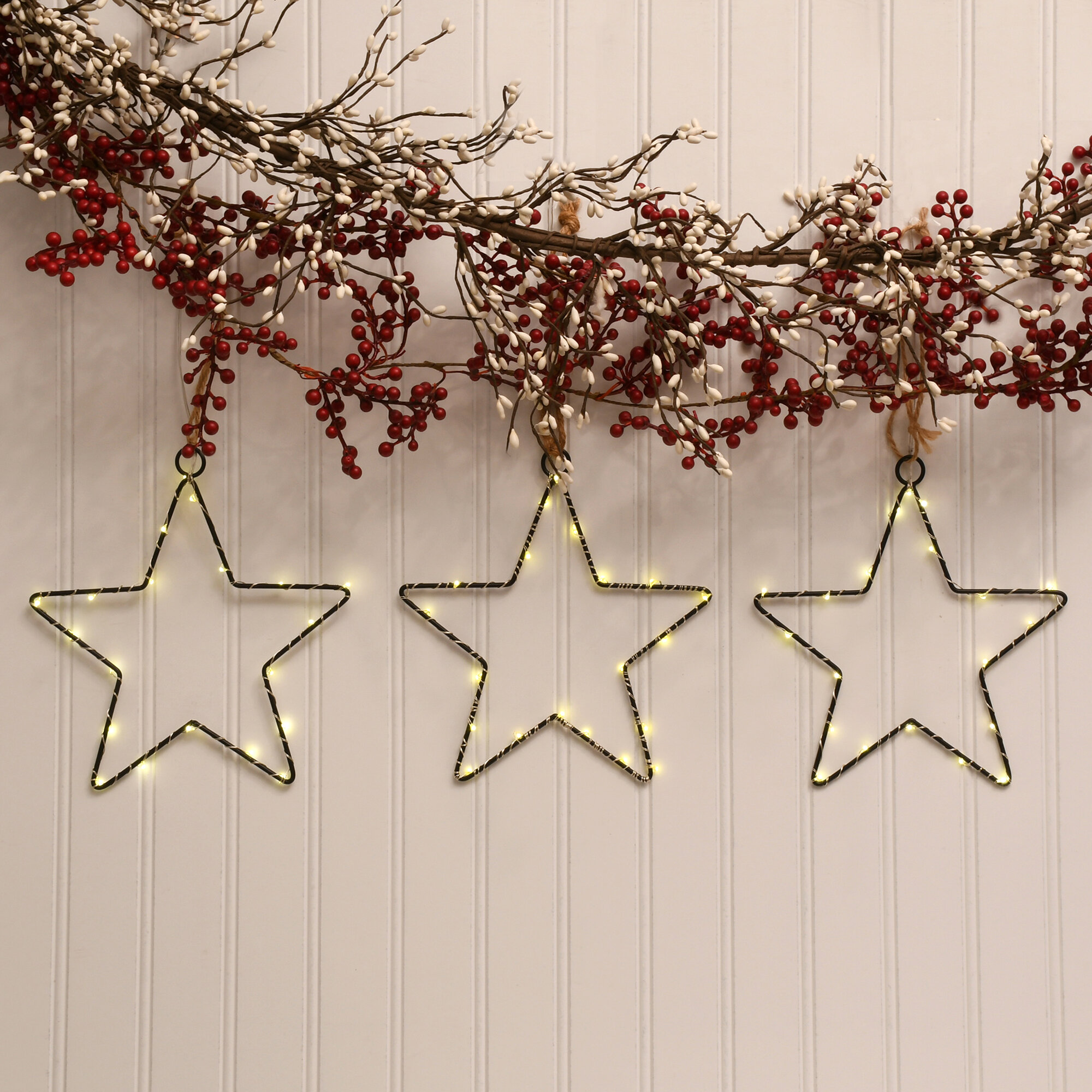 battery operated lighted star