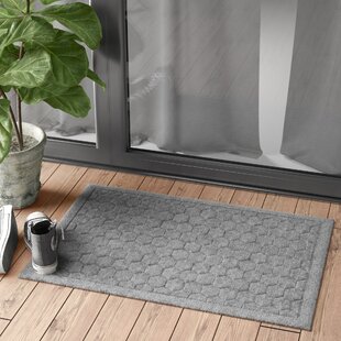 Beaupre Honeycomb 36 In X 24 In Non Slip Outdoor Door Mat