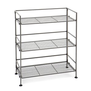 3-Tier Iron Slat Tower Shelving