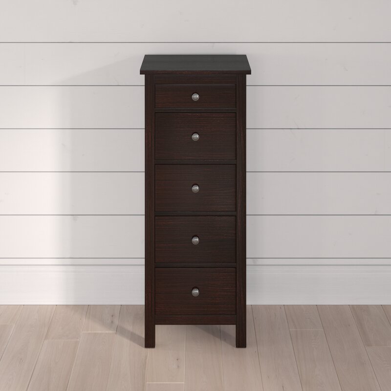 Beachcrest Home Bryant 5 Drawer Lingerie Chest Reviews Wayfair