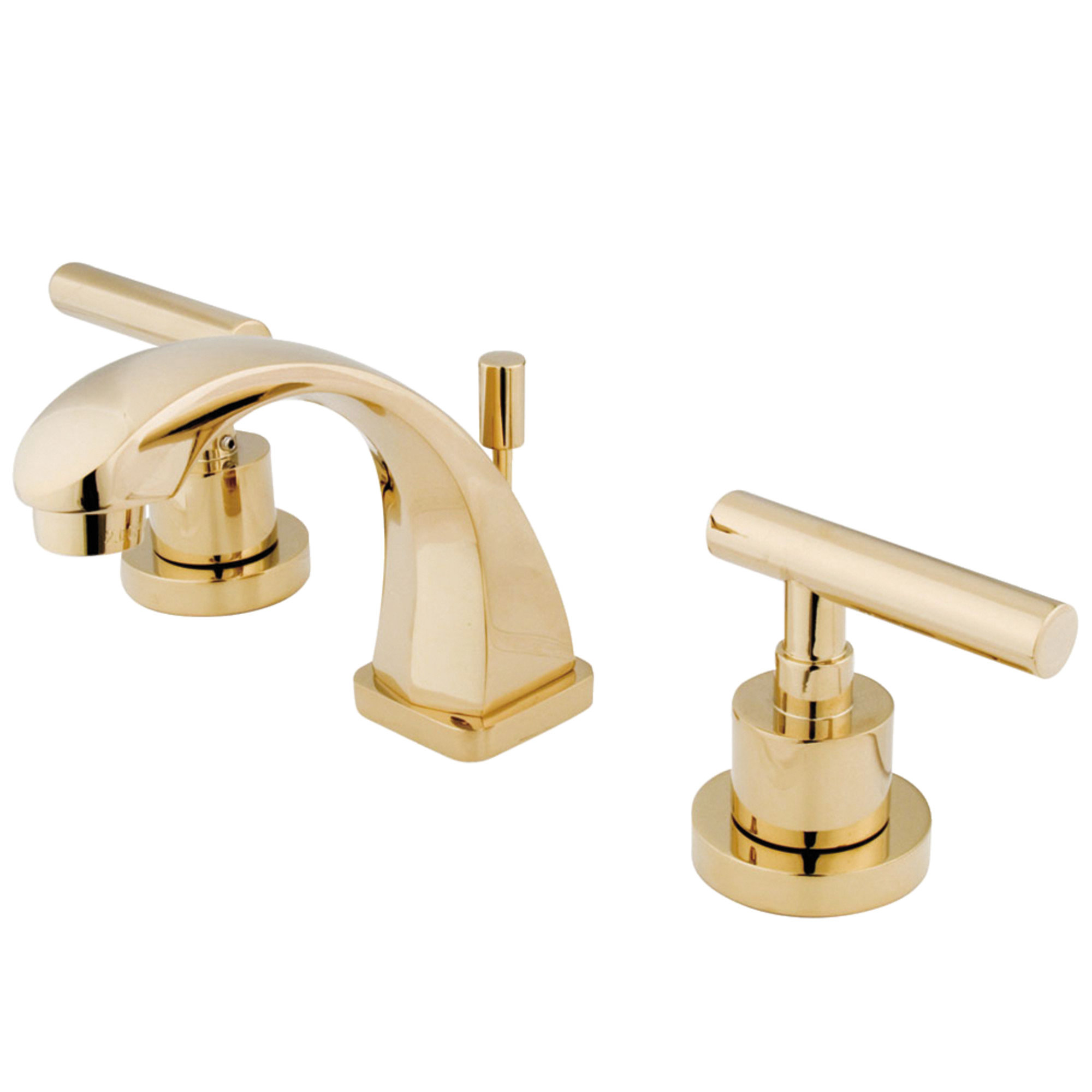 Kingston Brass Manhattan Widespread Bathroom Faucet With Drain Assembly Reviews Wayfair