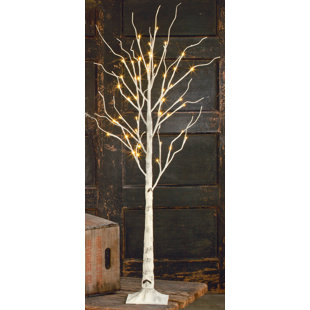 Indoor Led Lights Wayfair Indoor Birch Led Lighted Tree