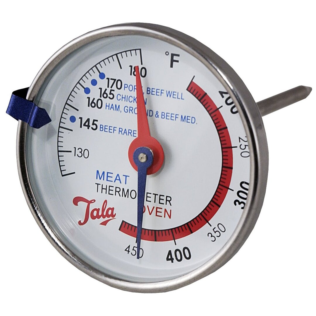 Dial Meat Thermometer gray