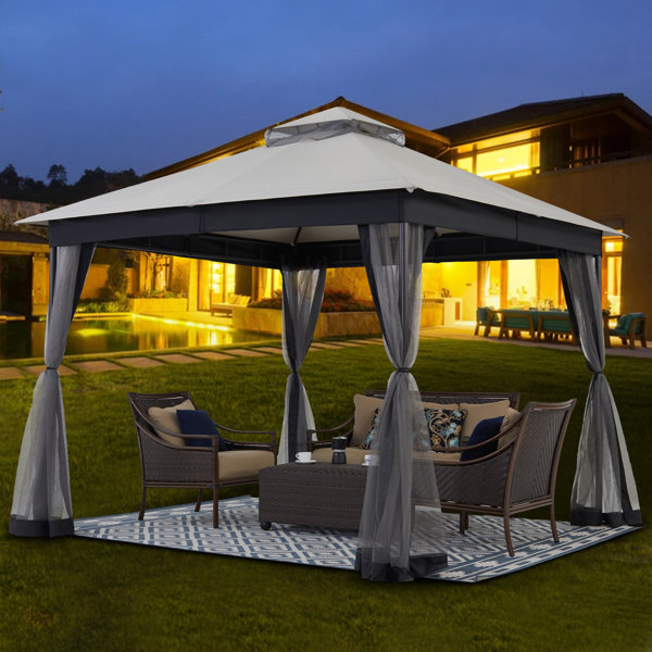 Gazebo With Netting | Wayfair