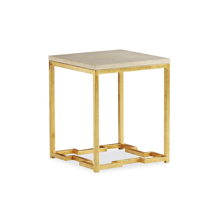 brie marble side table