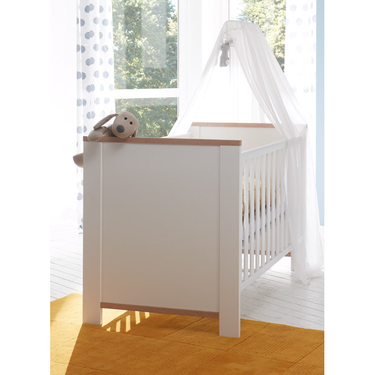 wayfair grey cot bed