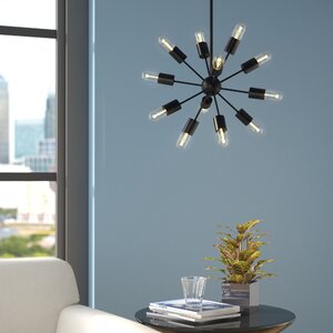 Kent 12-Light Cascade Pendant