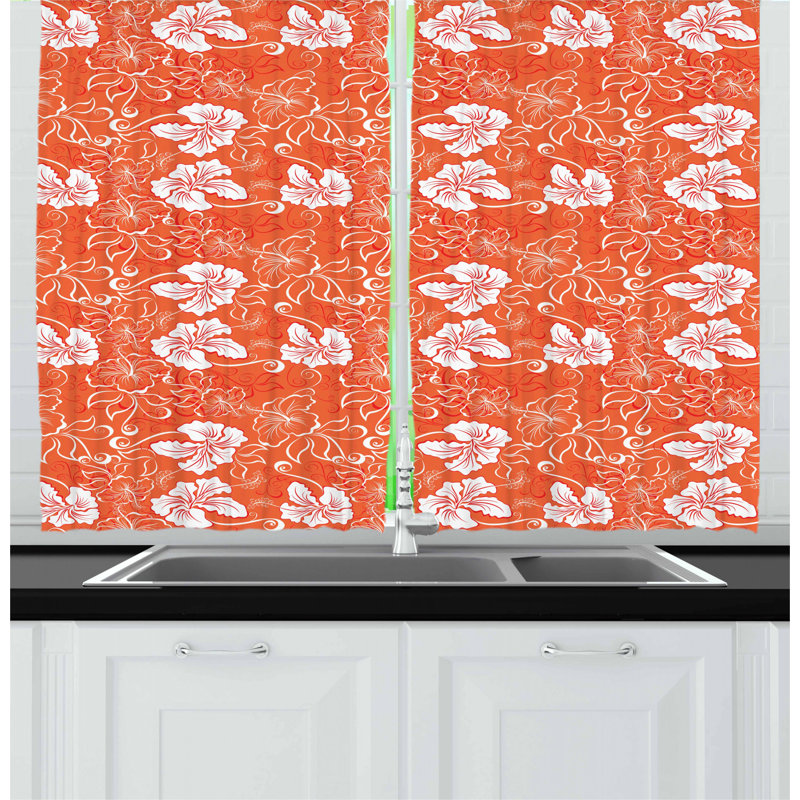 East Urban Home Kitchen Curtains Kitchen Curtain Wayfair