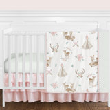 woodland baby bedding girl