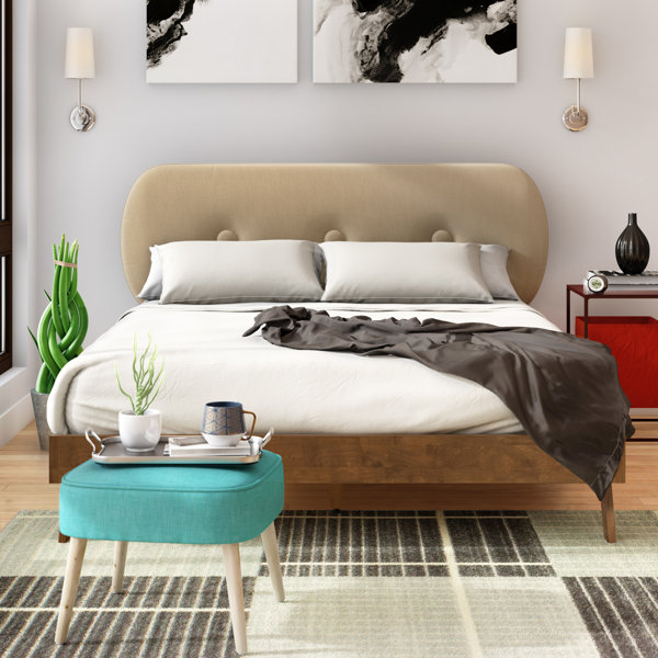 Trule Steen Upholstered Platform Bed & Reviews | Wayfair