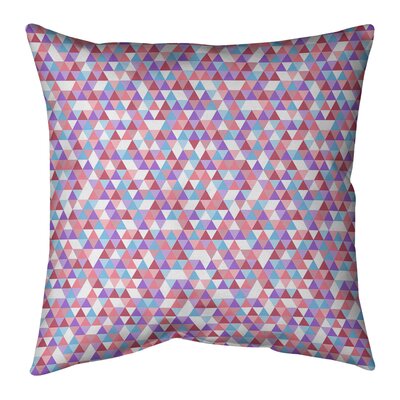 Triangle Throw Pillow Cover and Insert East Urban Home Size: 18