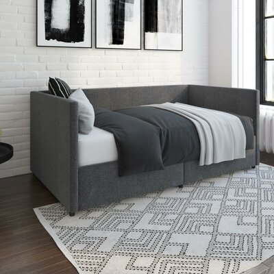 Mercury Row® Anais Upholstered Daybed with Drawers & Reviews | Wayfair