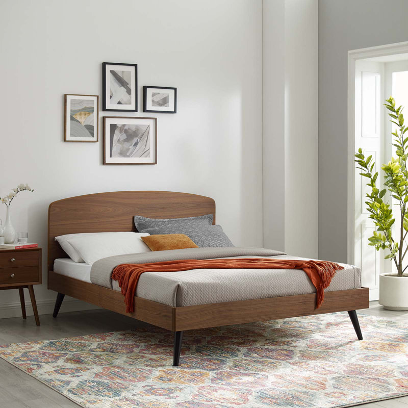 Corrigan Studio Delrio Full Wood Platform Bed In Walnut Reviews Wayfair Ebay offers a invest in comfortable, restful sleep for you or your family with our full range of beds & bed frames in all sorts. delrio full wood platform bed in walnut