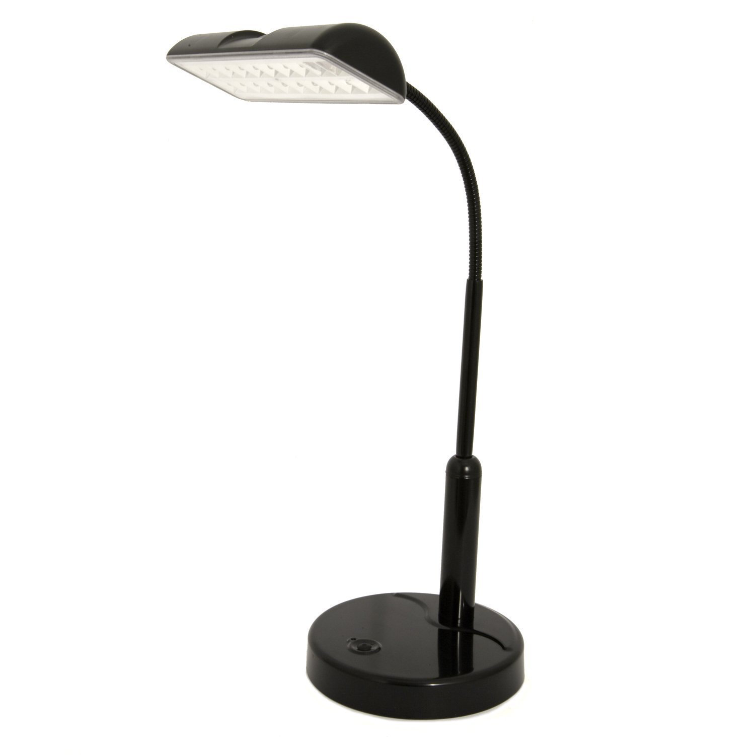 black piano lamp