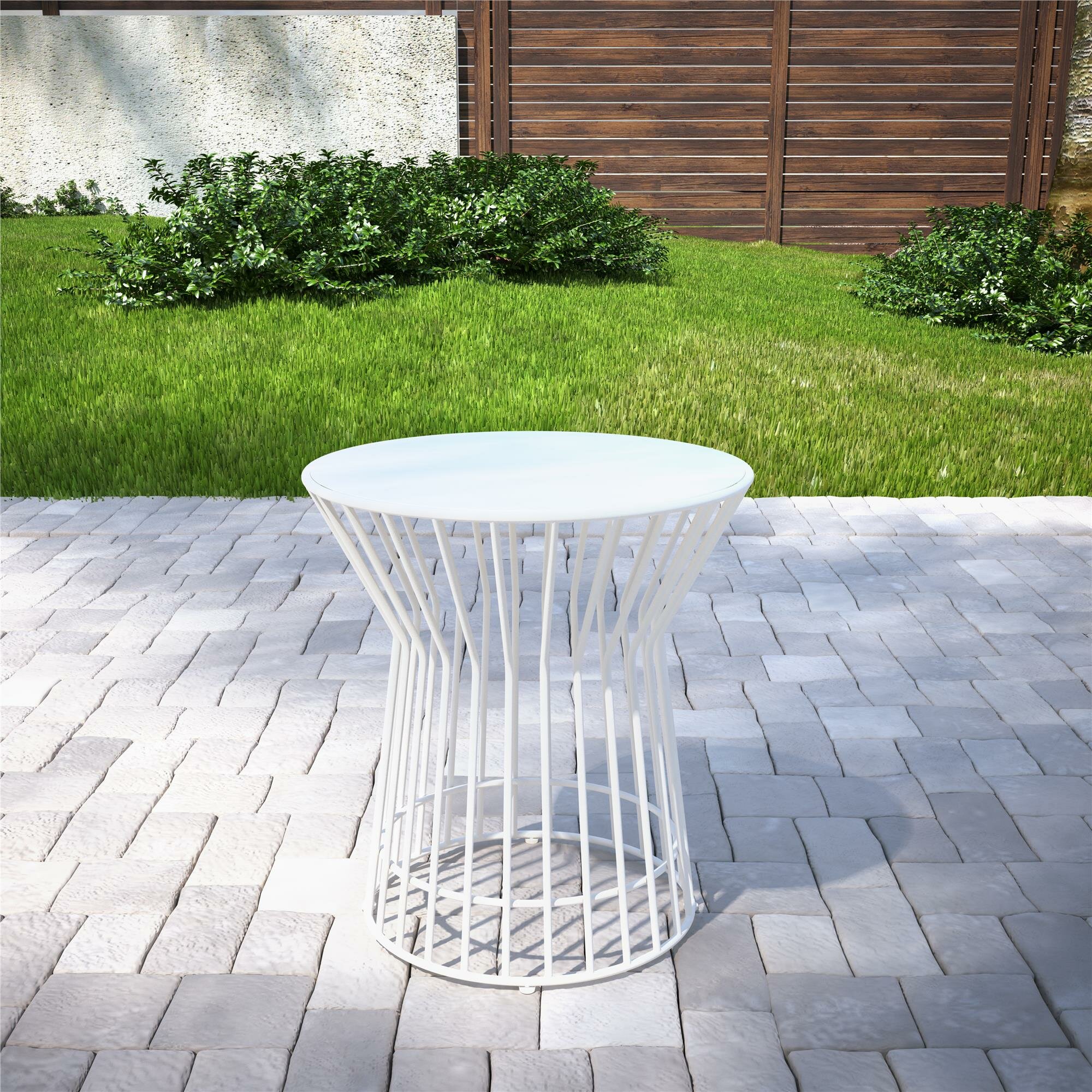 Outdoor Modern Contemporary Side Patio Tables You Ll Love In 2021 Wayfair