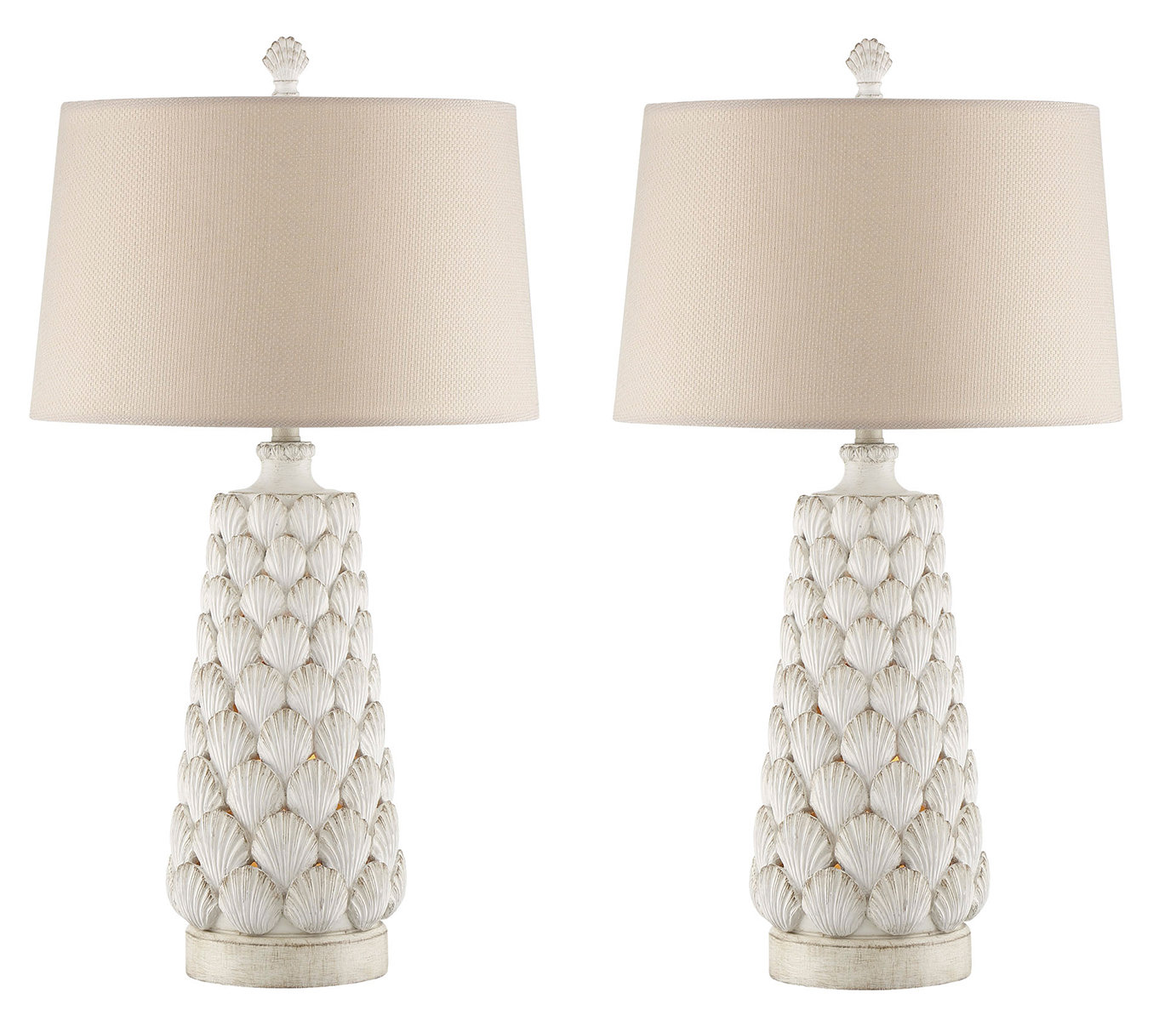 seashell table lamps