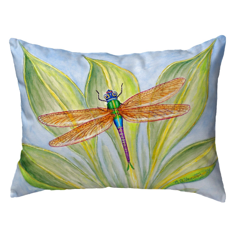 dragonfly throw pillows