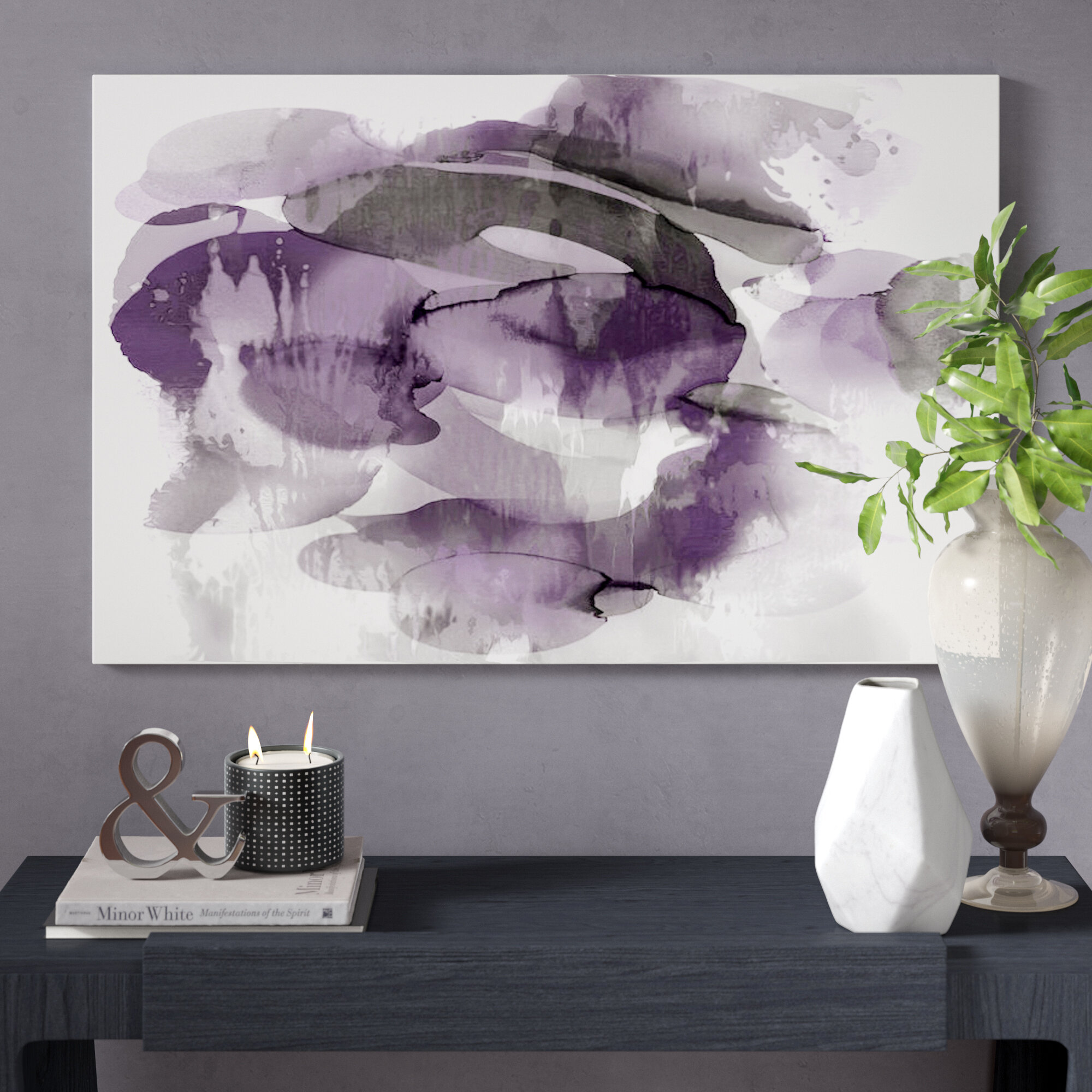 Bath Laundry Purple Wall Art You Ll Love In 2020 Wayfair