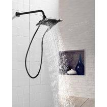 pommes de douche forme reglage de jet pluie wayfair ca