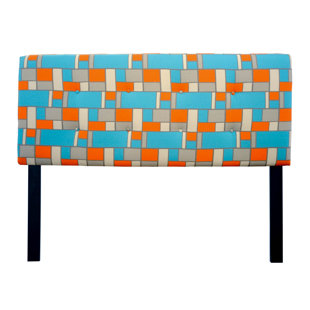 Ali Hopscotch Upholstered Panel Headboard by