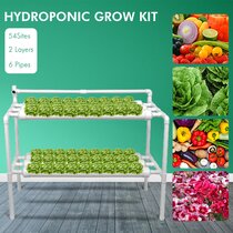 Details about   Hydroponic Grow Kit Plant Growing System 6 Pipes 2 Layers 54 Sites 2.5inch Pipe