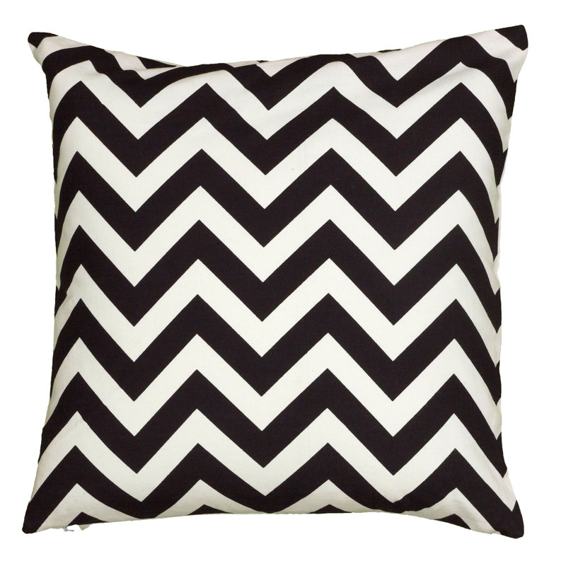 Wrought Studio Mccullough Chevron Throw Pillow Reviews Wayfair