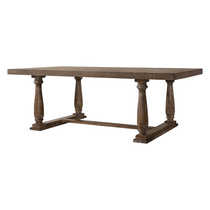 Birch Lane™ Middlebrooks 84'' Trestle Dining Table | Wayfair