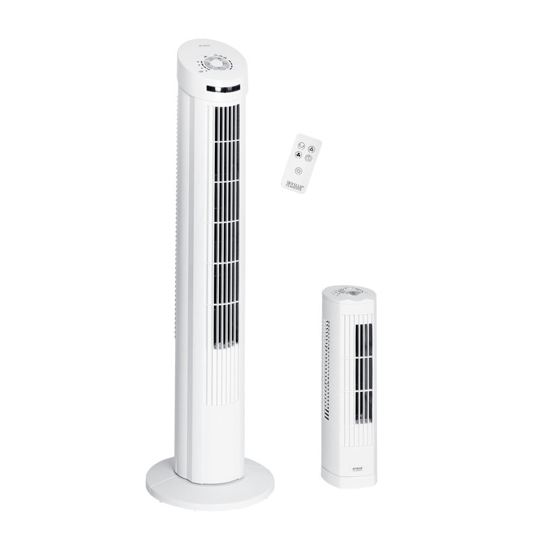Seville Classics Inc Ultraslimline 40 Oscillating Tower Fan With Remote Control Reviews Wayfair
