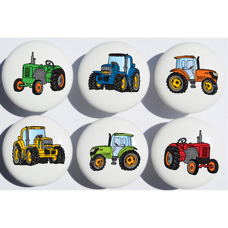 Presto Chango Decor Tractor Novelty Knob Multipack Wayfair