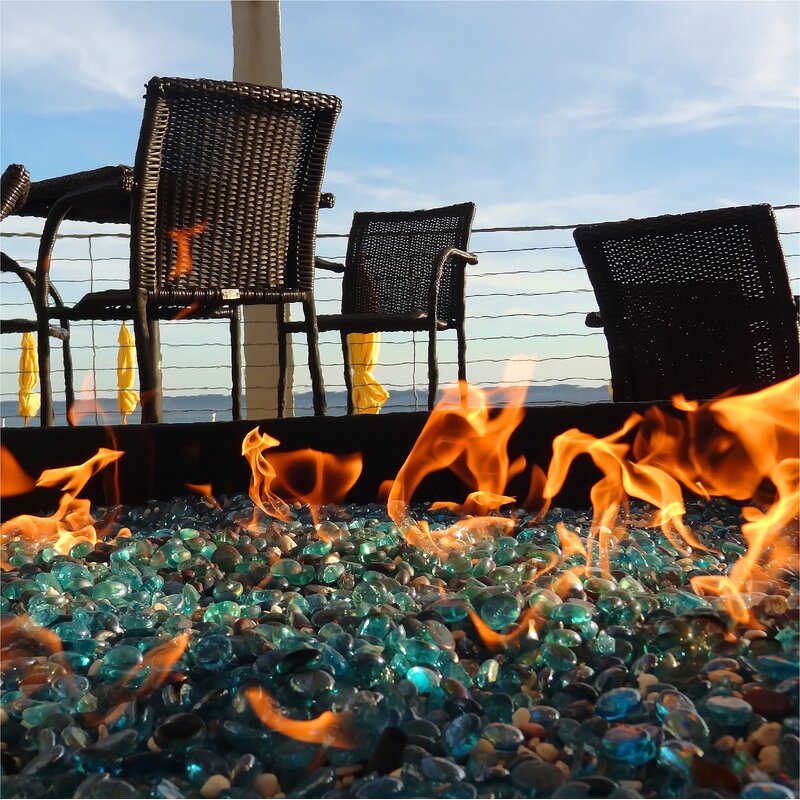 Fire Pit Essentials Beads Fire Pit Glass Reviews Wayfair