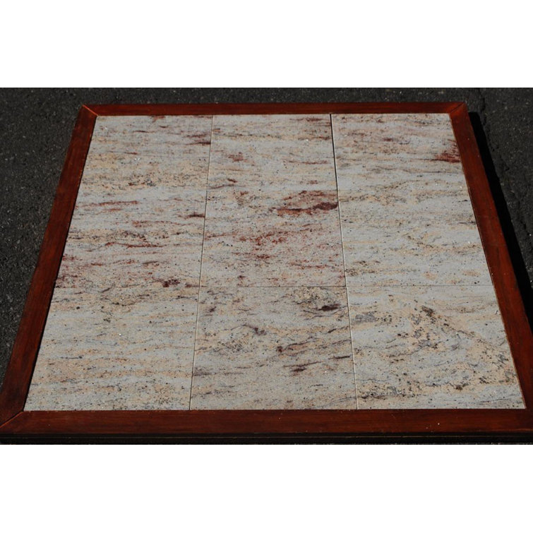 Stone Tile Shoppe Inc Ivory Brown Polished 12x12 Granite Field Tile Wayfair